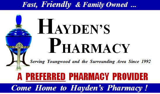 Haydens Pharmacy | 505 N 4th St #7, Youngwood, PA 15697, USA | Phone: (724) 925-1400