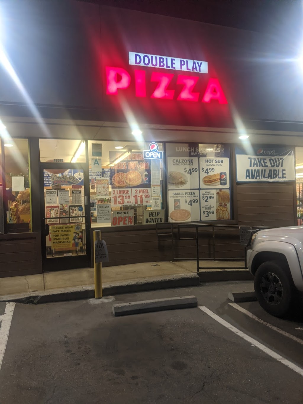Double Play Pizza | 16010 Main St, La Puente, CA 91744 | Phone: (626) 333-0722
