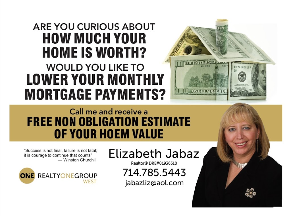 Elizabeth Jabaz - Realtor | 2300 E Katella Ave Suite 175, Anaheim, CA 92806, USA | Phone: (714) 785-5443