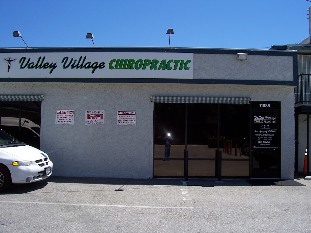 Valley Village Chiropractic | 11685 Magnolia Blvd, North Hollywood, CA 91601, USA | Phone: (818) 766-8485