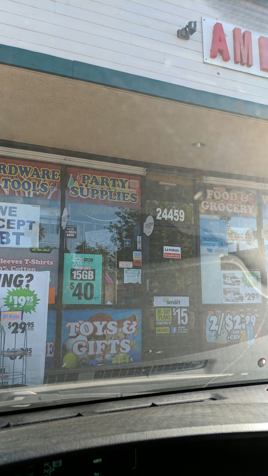 AM Dollar Plus Store | 24459 Sunnymead Boulevard, Moreno Valley, CA 92553, USA | Phone: (951) 485-0200