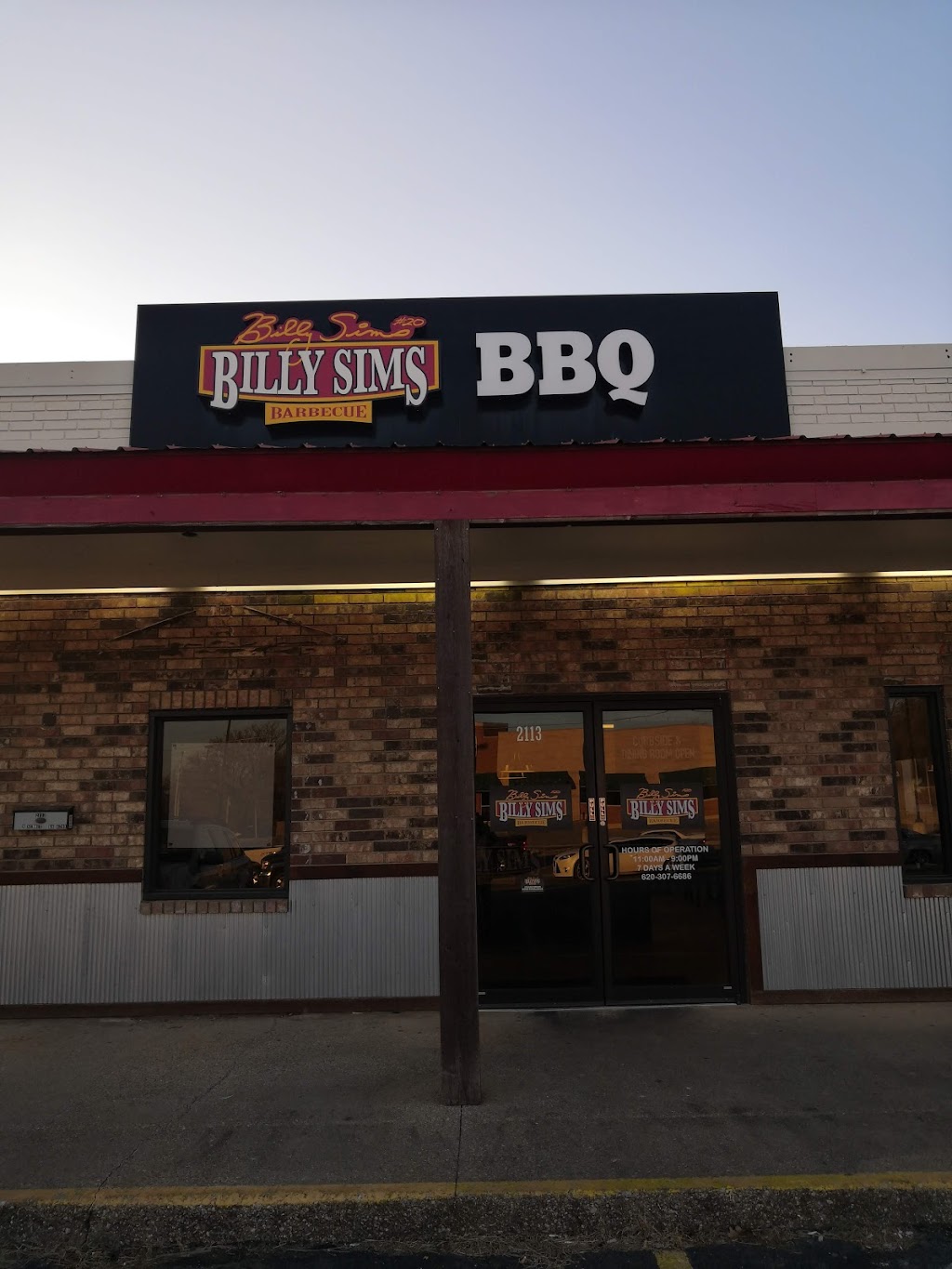 Billy Sims BBQ | 2113 N Summit St, Arkansas City, KS 67005, USA | Phone: (620) 307-6686