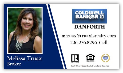 Melissa Truax, Broker Coldwell Banker Danforth | 1925 248th Ave SE, Sammamish, WA 98075, USA | Phone: (206) 276-8296