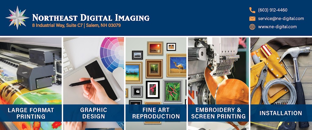 Northeast Digital Imaging, LLC | 8 Industrial Way Suite C7, Salem, NH 03079, USA | Phone: (603) 912-4460