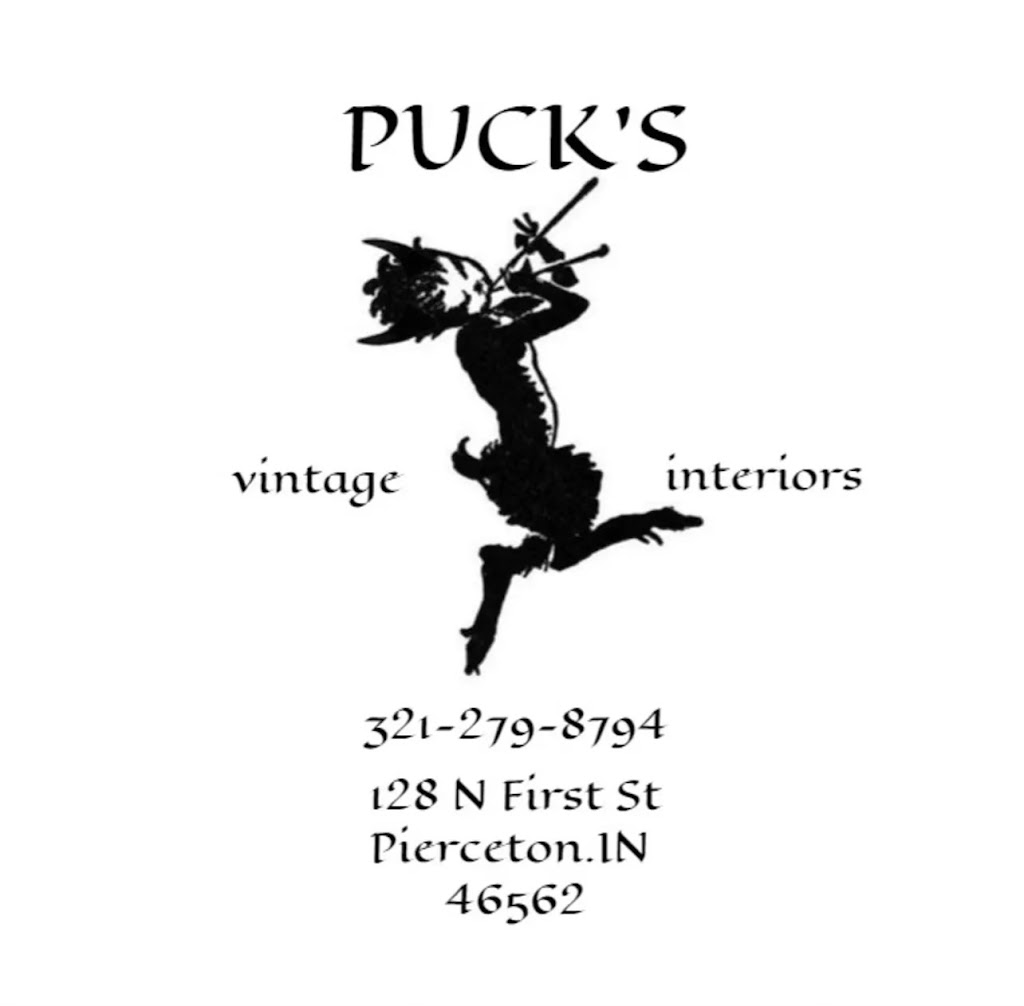 Puck’s Vintage Interiors & Goblin Market | 128 N First St, Pierceton, IN 46562, USA | Phone: (321) 279-8794