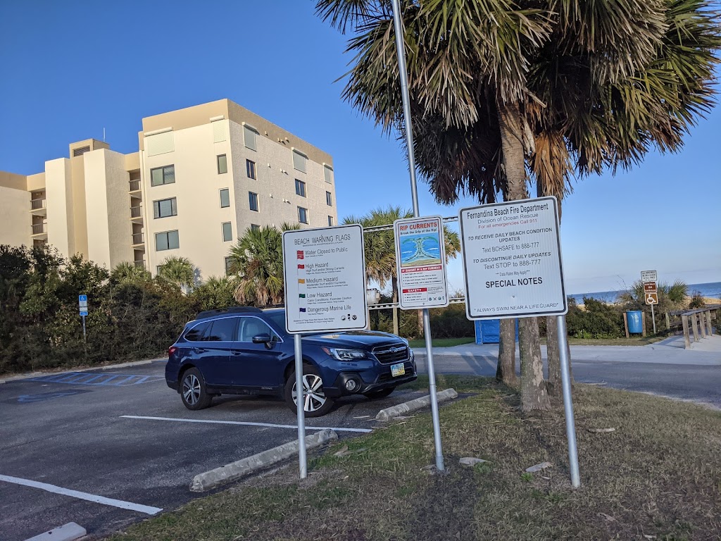 Amelia Beach Public Parking | 104 Beech St, Fernandina Beach, FL 32034, USA | Phone: (813) 363-0375