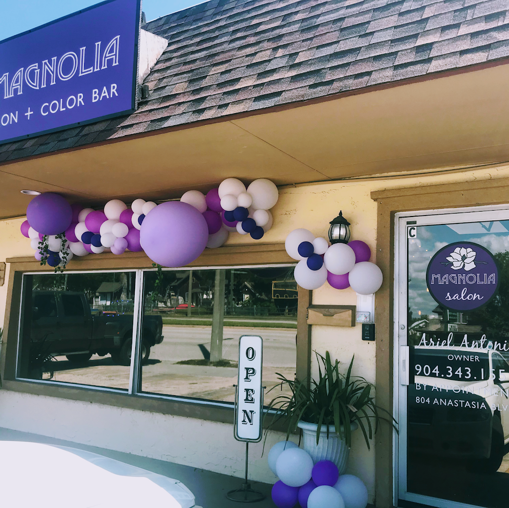 Magnolia Salon | 804 Anastasia Blvd C, St. Augustine, FL 32080, USA | Phone: (904) 343-1556