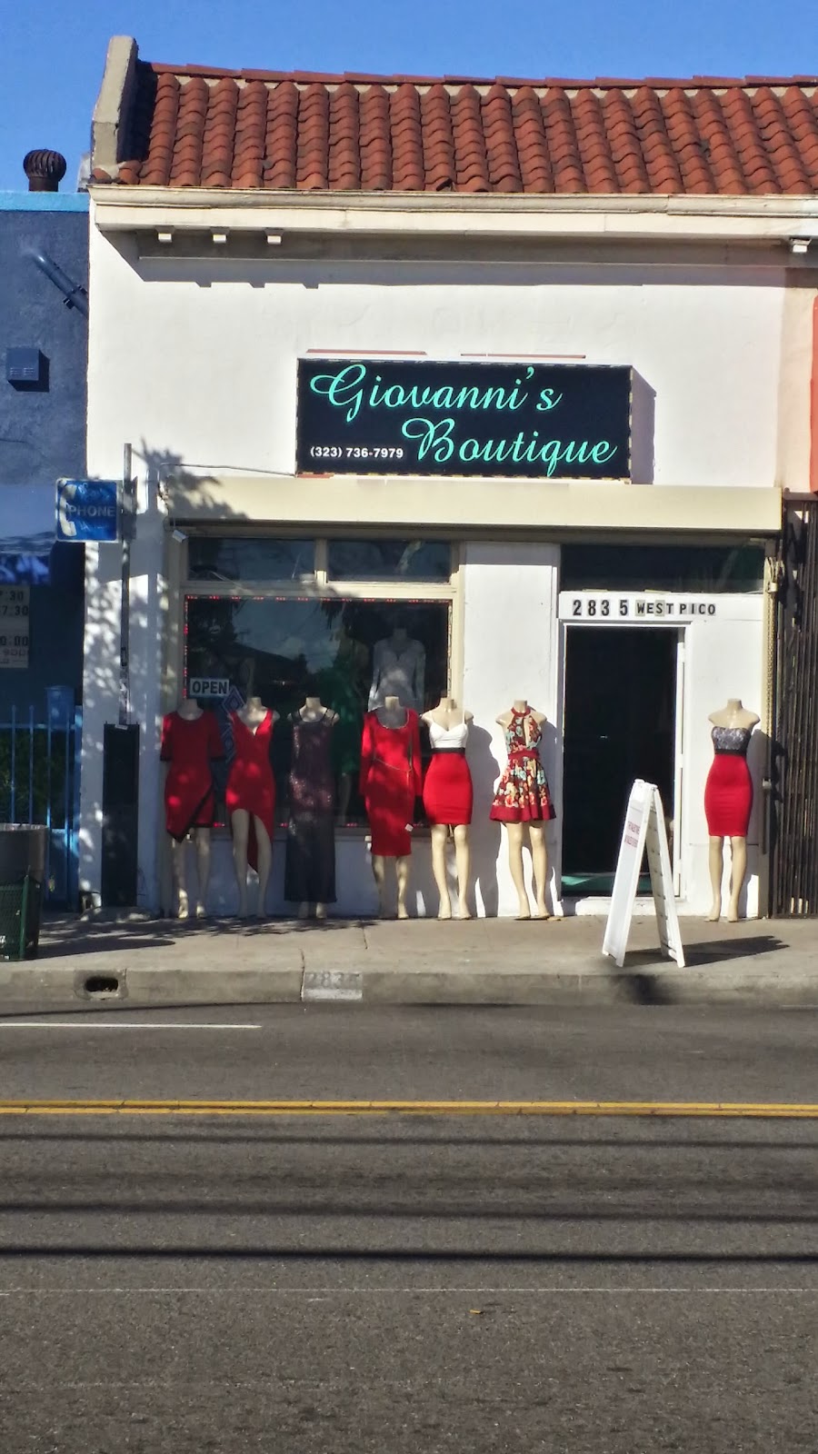 Giovannis Boutique | 5406 Blackwelder St, Los Angeles, CA 90016, USA | Phone: (323) 736-7979