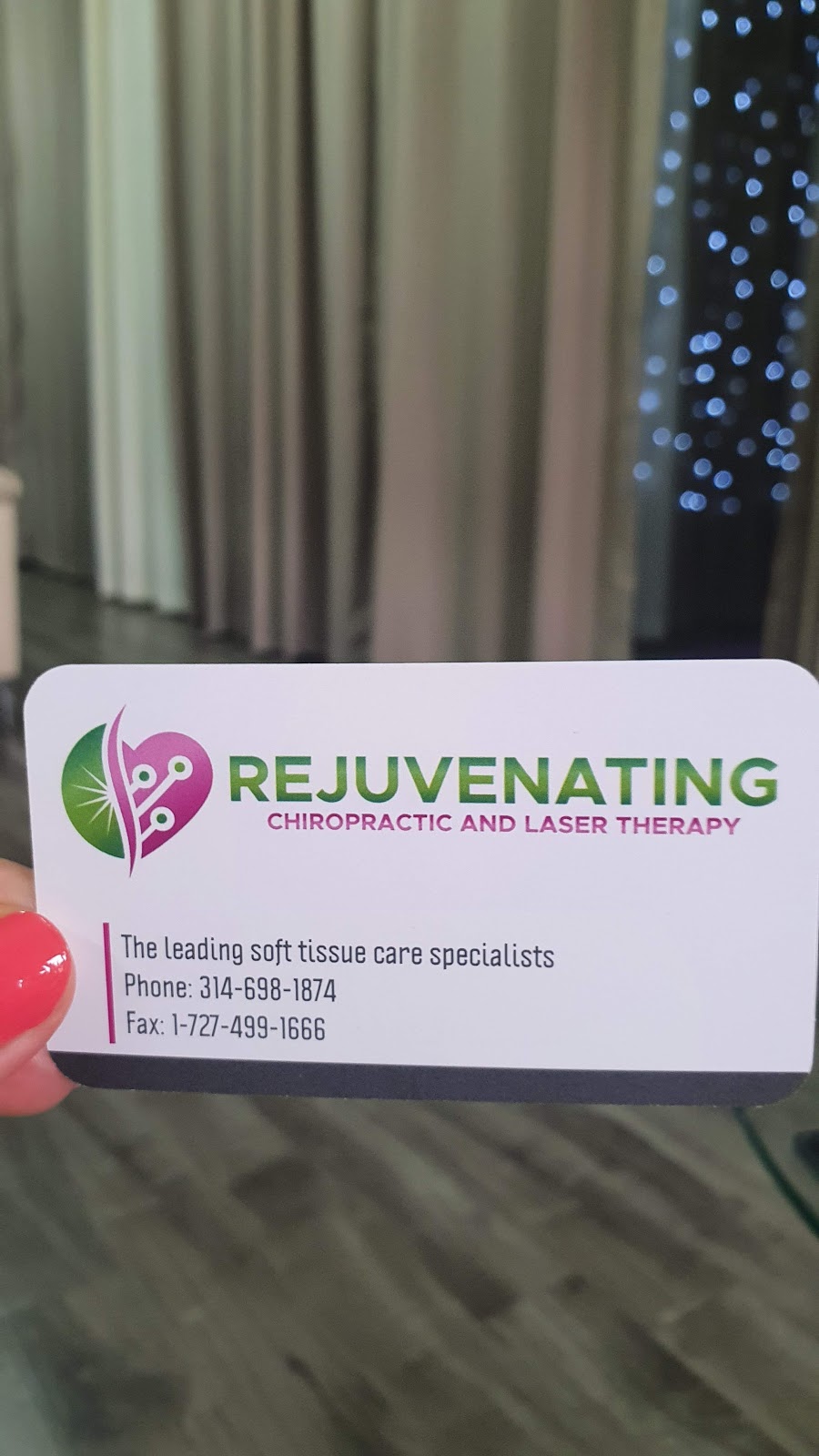 Rejuvenating Chiropractic and Laser Therapy LLC | 11733 N Dale Mabry Hwy, Tampa, FL 33618 | Phone: (314) 698-1874