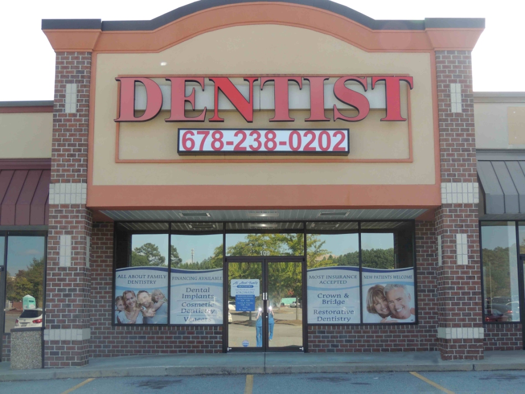 All About Family Dentistry | 12186 Hwy 92 #109, Woodstock, GA 30188, USA | Phone: (678) 238-0202