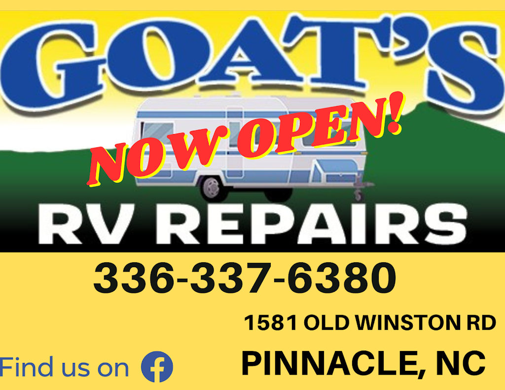 Goats RV Repairs | 1581 Old Winston Rd, Pinnacle, NC 27043, USA | Phone: (336) 337-6380