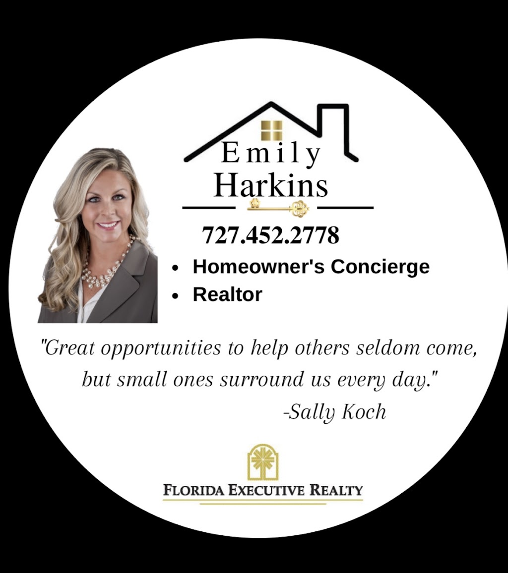 Emily Harkins, Realtor- Florida Executive Realty | 10311 Radcliffe Dr, Tampa, FL 33626 | Phone: (727) 452-2778