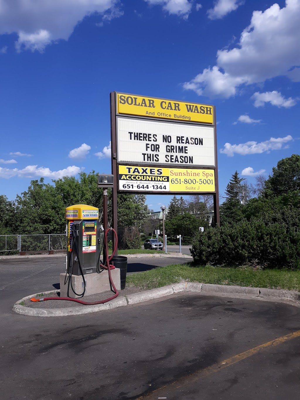 Solar Car Wash | 1315 Larpenteur Ave W, Roseville, MN 55113, USA | Phone: (651) 646-2087