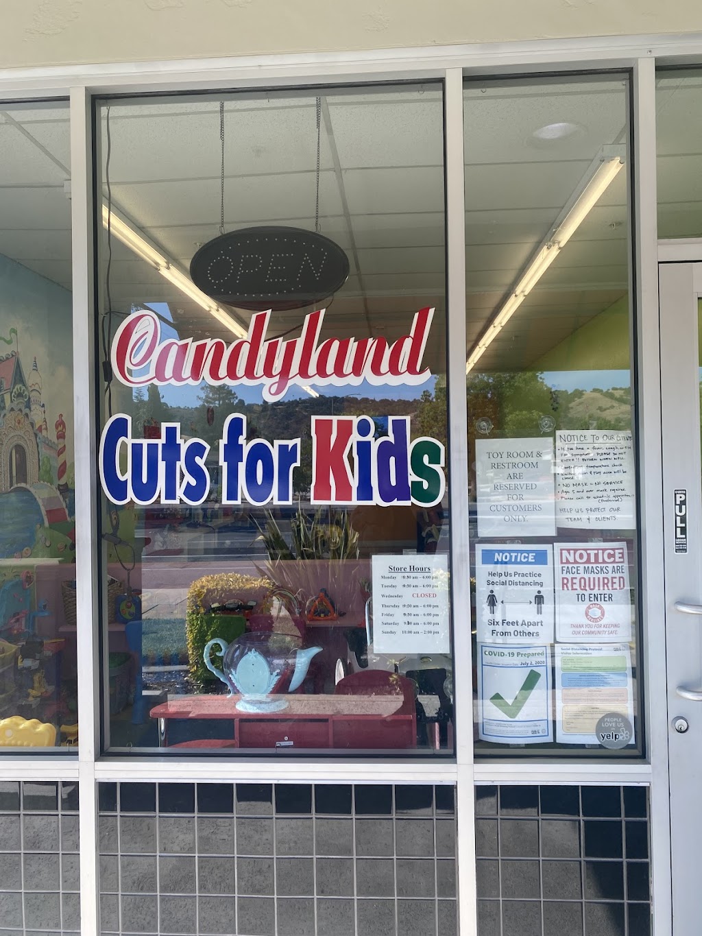 Candyland Cuts for Kids | 5890 Santa Teresa Blvd, San Jose, CA 95123 | Phone: (408) 225-9989