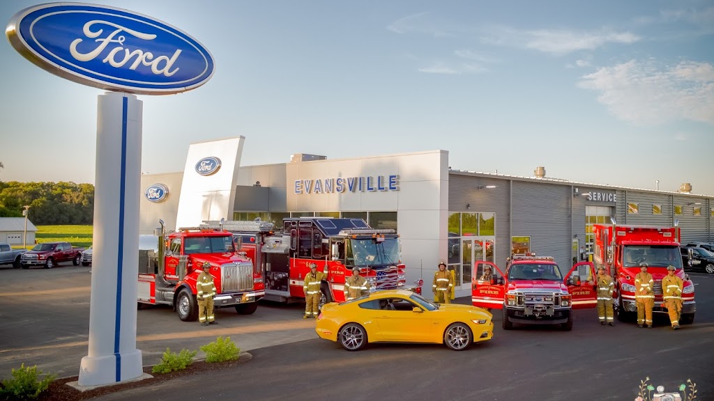 Evansville Ford | 428 N Union Rd, Evansville, WI 53536, USA | Phone: (608) 882-4700