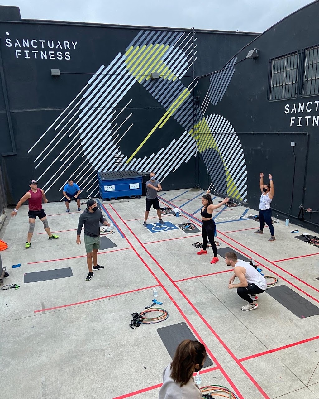 Sanctuary Fitness - DTLA | 718 Jackson St, Los Angeles, CA 90012, USA | Phone: (213) 266-8311