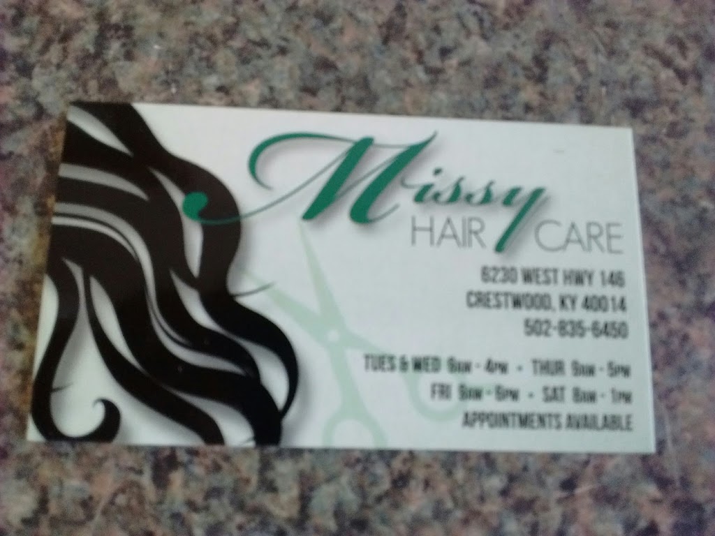 Missys Haircare | 6230 KY-146, Crestwood, KY 40014, USA | Phone: (502) 835-6450