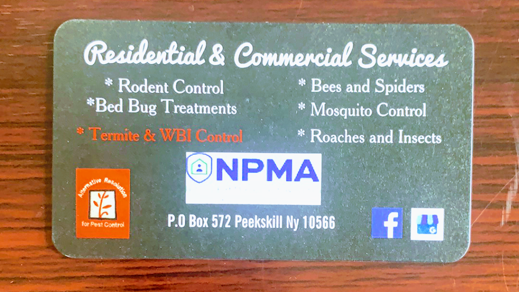 A.R.P Pest Control. | 47 Welcher Ave, Peekskill, NY 10566, USA | Phone: (914) 487-9857