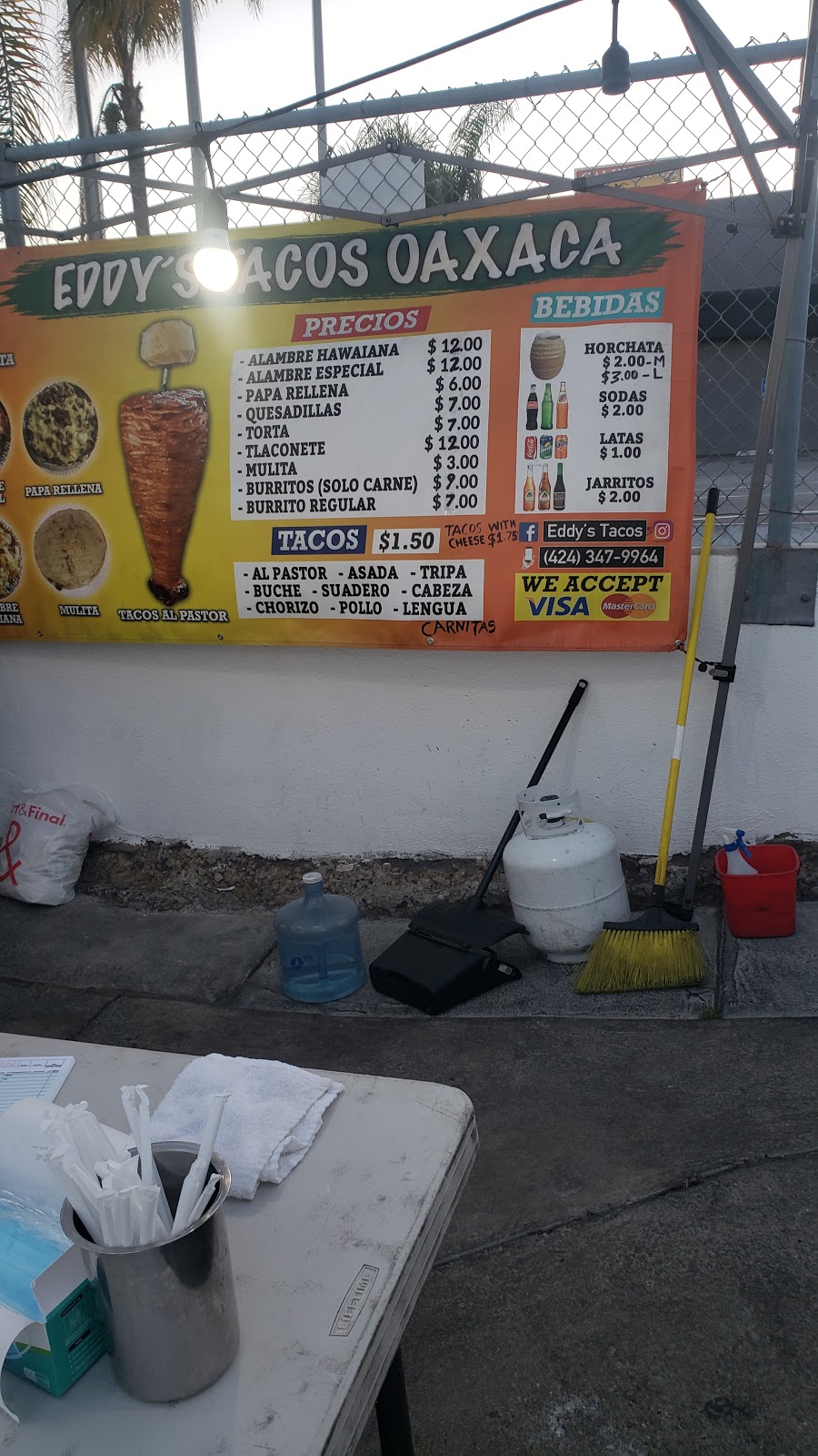 Eddy’s Tacos Oaxaca | 1503 Pacific Coast Hwy, Harbor City, CA 90710 | Phone: (424) 347-9964