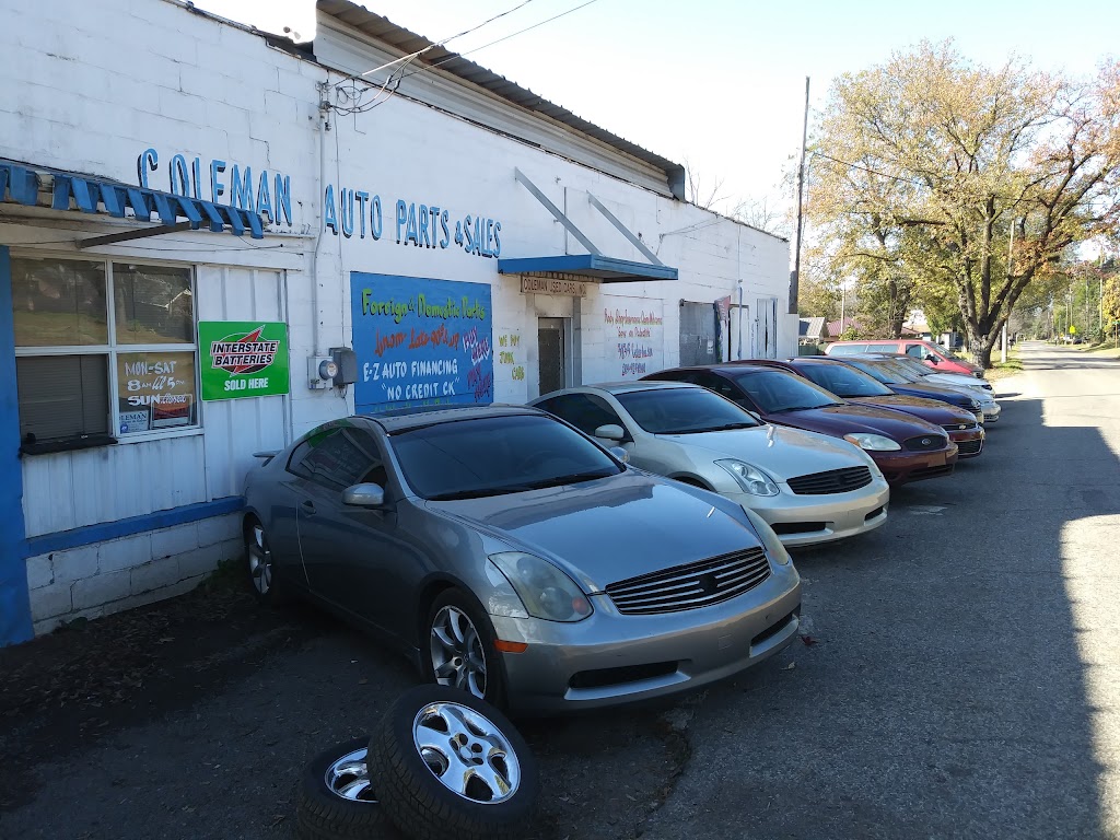 Coleman auto parts | 3135 Cedar Ave SW, Birmingham, AL 35221, USA | Phone: (205) 925-8140