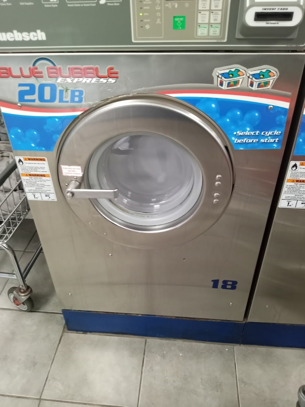 Blue Bubble Express Laundromat | 6701 Karl Rd, Columbus, OH 43229, USA | Phone: (614) 568-3204