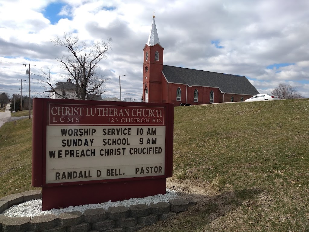 Christ Lutheran Church | 123 Church Rd, Augusta, MO 63332, USA | Phone: (636) 228-4642