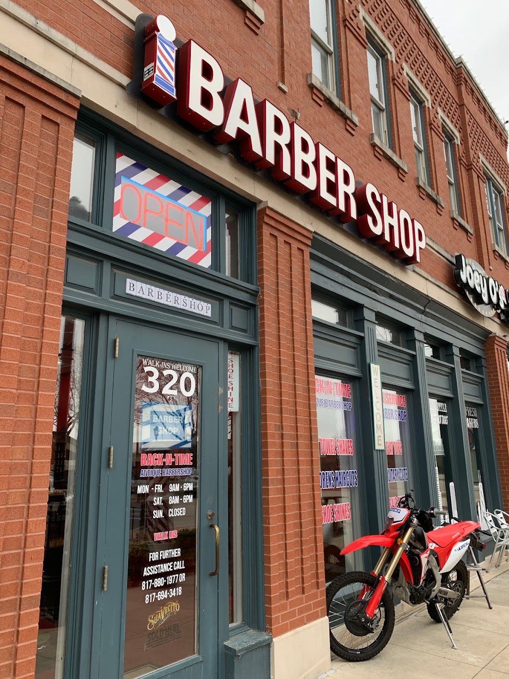 Back-N-Time Barber Shop | 320 Parker Square Rd #7424, Flower Mound, TX 75028, USA | Phone: (972) 724-2278
