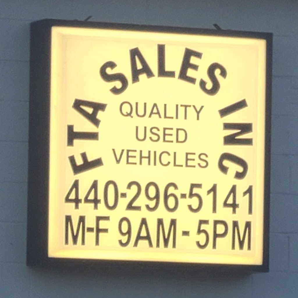 FTA SALES INC | 864 Richmond Rd, Painesville, OH 44077, USA | Phone: (440) 420-4381