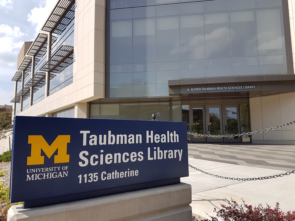 A. Alfred Taubman Health Sciences Library | 1135 Catherine St, Ann Arbor, MI 48109, USA | Phone: (734) 764-1210