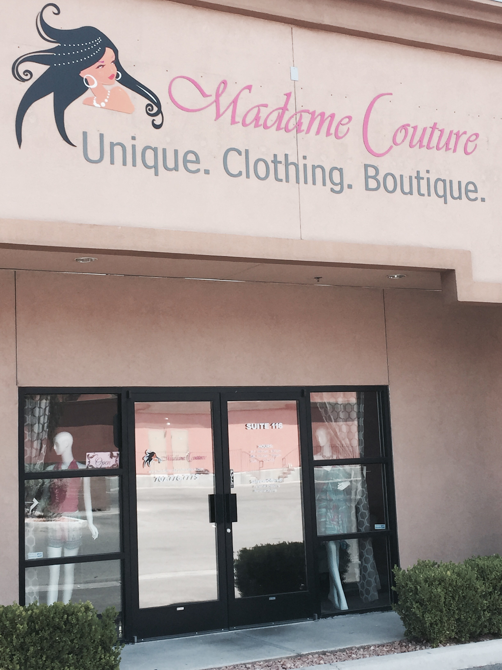 Madame Couture Clothing Boutique | 2960 S Durango Dr #116, Las Vegas, NV 89117, USA | Phone: (702) 776-7775
