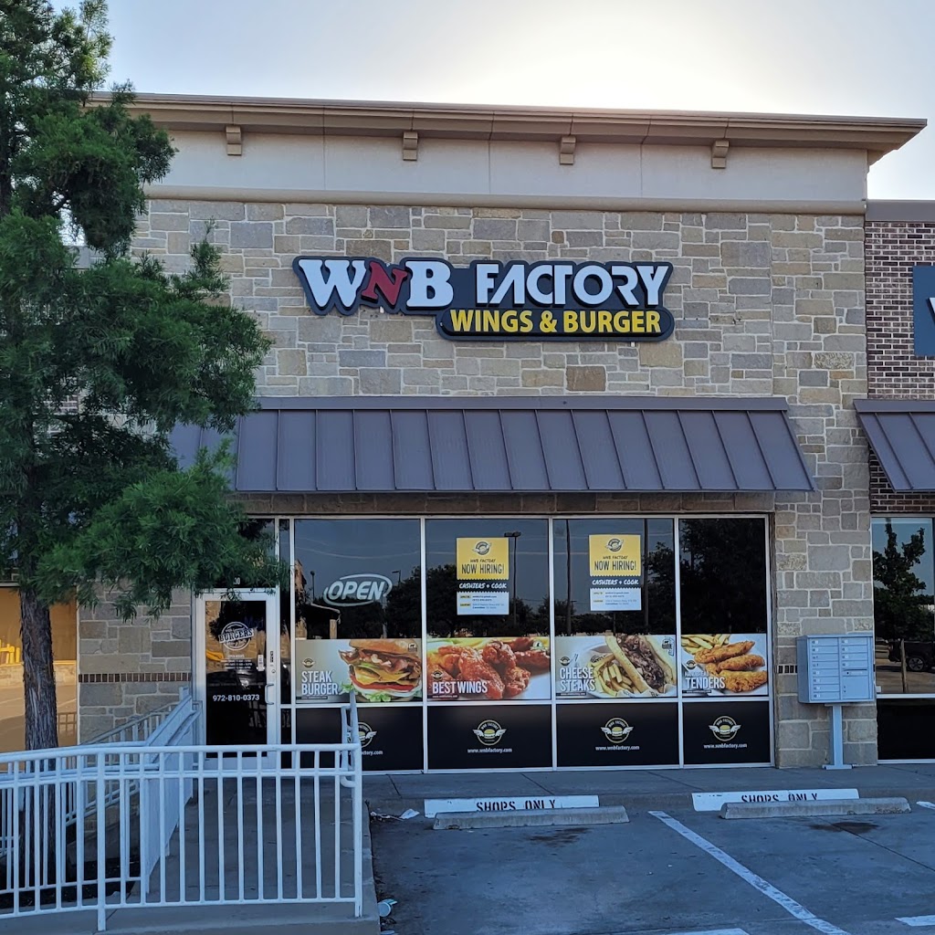 WNB Factory - Wings & Burger | 1016 E Hebron Pkwy Suite 130, Carrollton, TX 75010, USA | Phone: (972) 810-0373