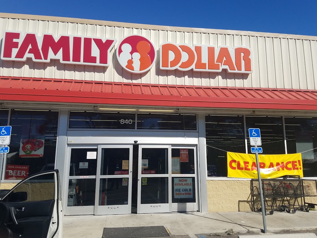 Family Dollar | 840 W King St, St. Augustine, FL 32084 | Phone: (904) 417-9008