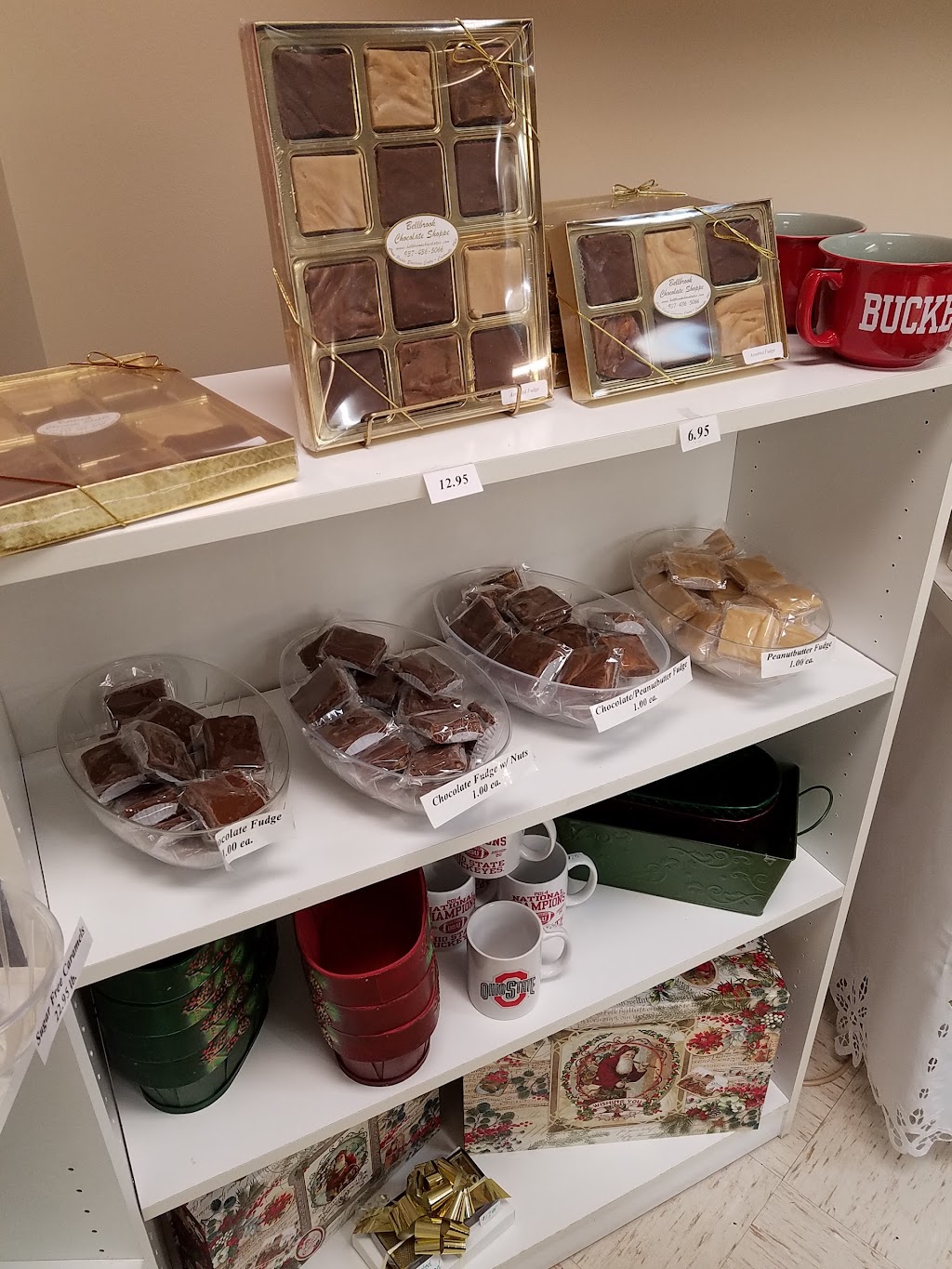 Bellbrook Chocolate Shoppe | 101 E Alex Bell Rd, Centerville, OH 45459, USA | Phone: (937) 436-5066