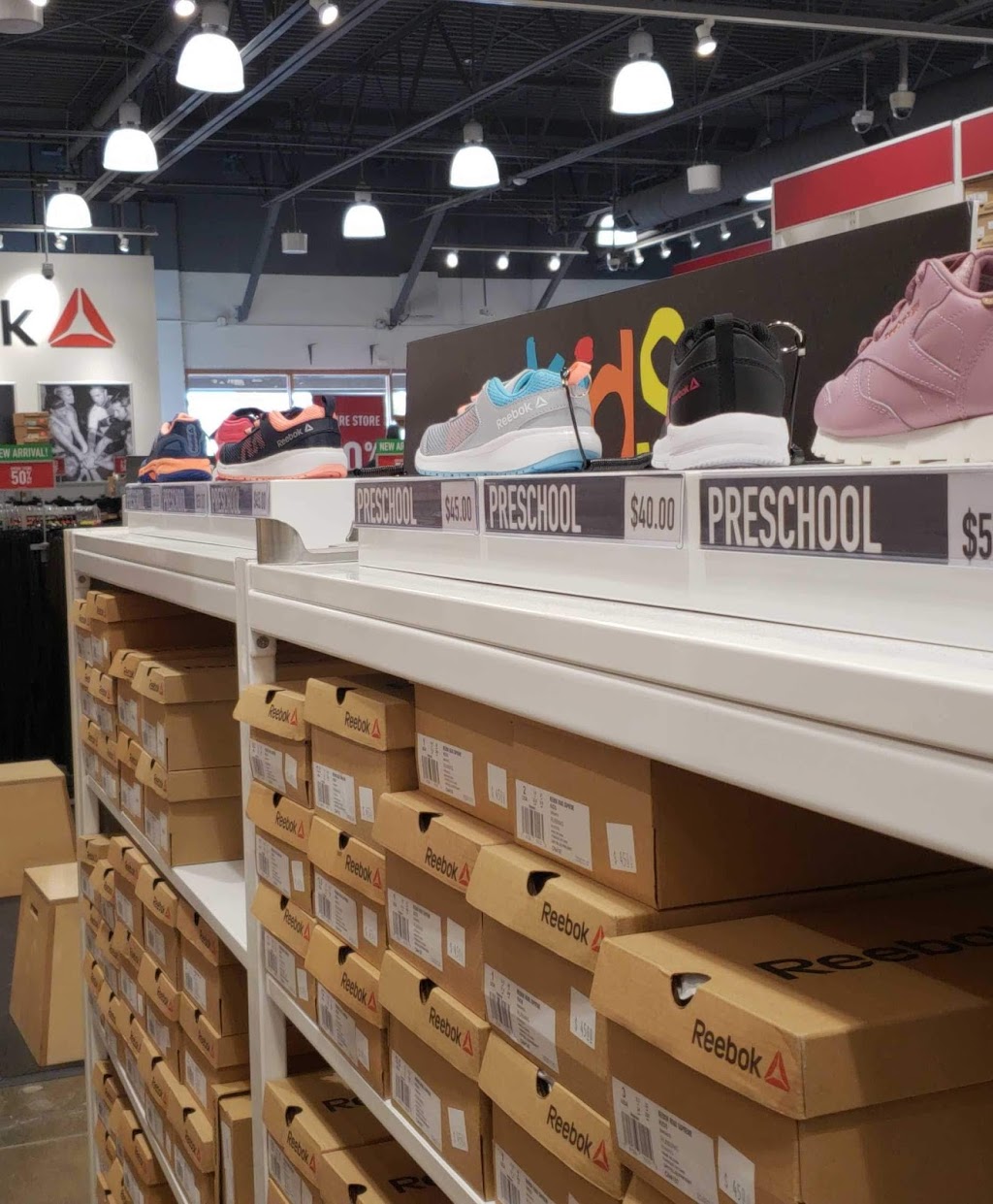 Reebok | 820 W Stacy Rd #175, Allen, TX 75013, USA | Phone: (972) 678-5050