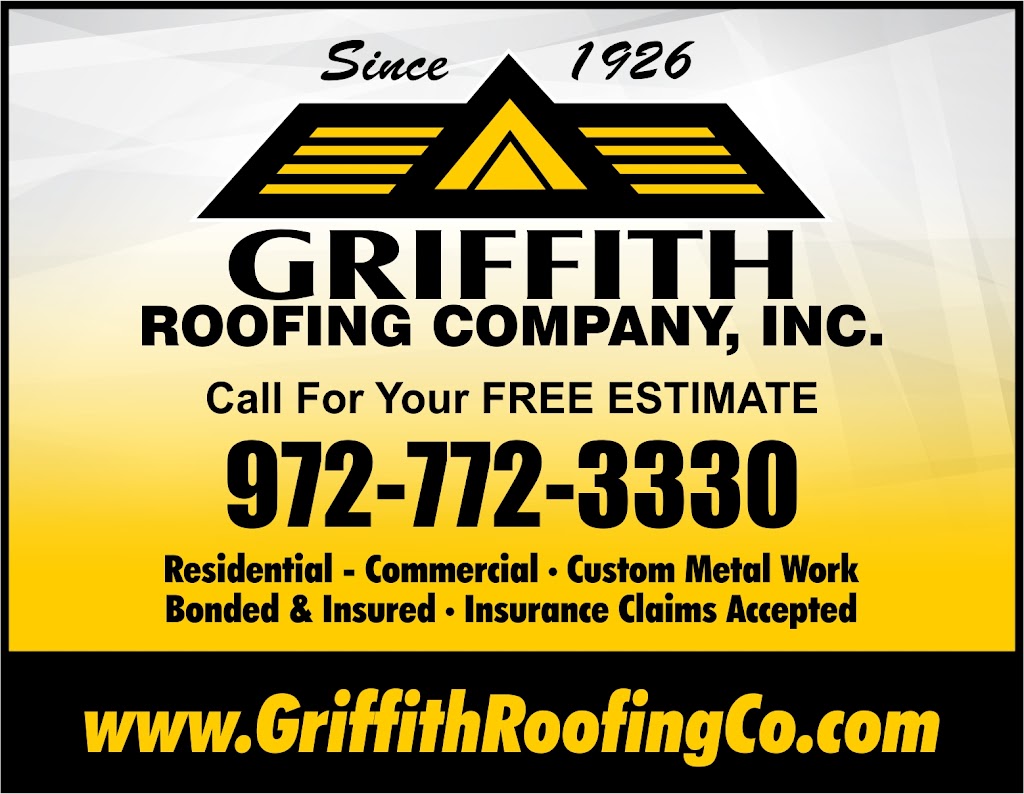 Griffith Roofing Co | 207 Ranch Trail, Rockwall, TX 75032, USA | Phone: (972) 772-3330