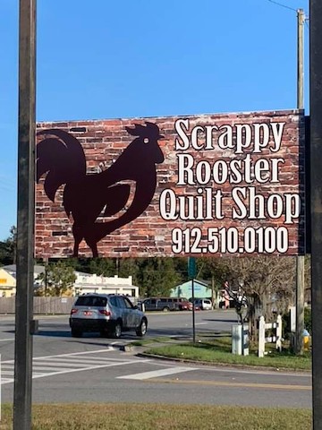 Scrappy Rooster Quilt Shop | 211 N Lee St, Kingsland, GA 31548, USA | Phone: (912) 510-0100