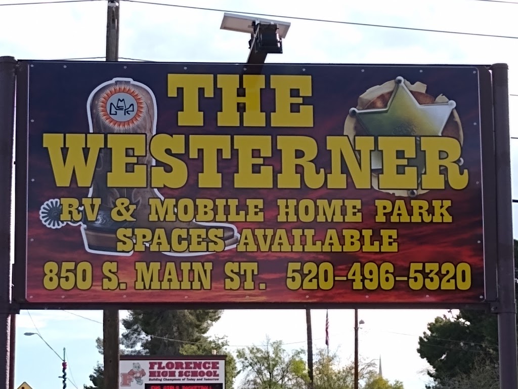 The Westerner RV Park | 850 S Main St, Florence, AZ 85132, USA | Phone: (520) 759-7208