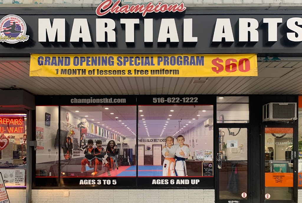 Champions Martial Arts Bethpage | 566 Stewart Ave, Bethpage, NY 11714, USA | Phone: (516) 622-1222