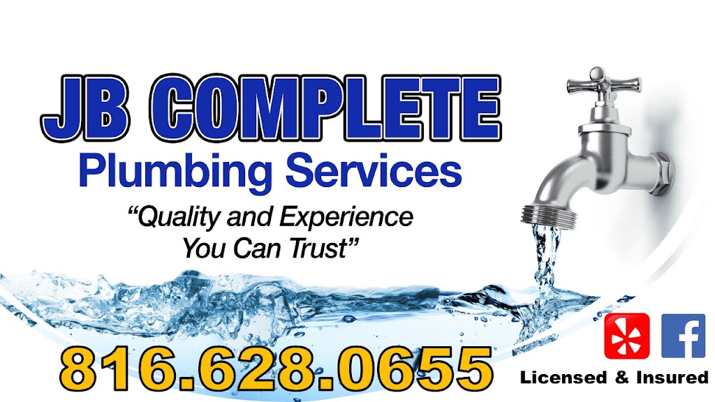 JB Complete Plumbing Services, LLC | Trimble, MO 64492, USA | Phone: (816) 628-0655