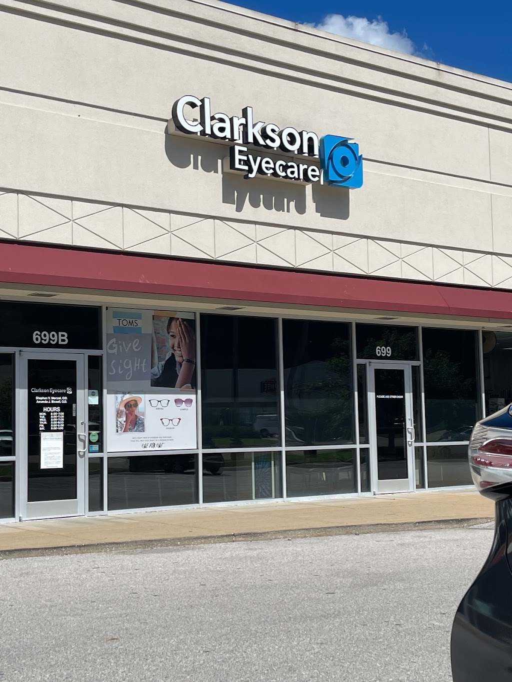 Clarkson Eyecare | 699 Gravois Bluffs Blvd Suite B, Fenton, MO 63026, USA | Phone: (636) 349-3005