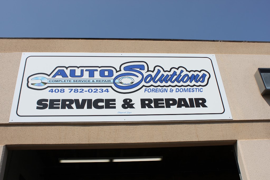 Auto Solutions | 16250 Railroad Ave, Morgan Hill, CA 95037, USA | Phone: (408) 782-0234