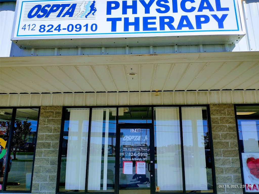 OSPTA | 1748 Greensburg Ave, North Versailles, PA 15137, USA | Phone: (412) 824-0910