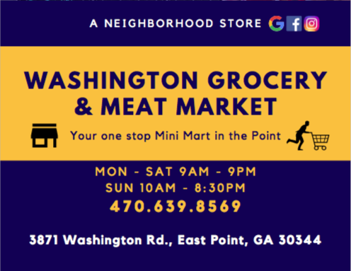 Washington Grocery & Meat Market | 3871 Washington Rd, Atlanta, GA 30344, USA | Phone: (470) 639-8569