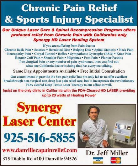 Synergy Laser Centers | 375 Diablo Rd, Danville, CA 94526, USA | Phone: (925) 820-2190