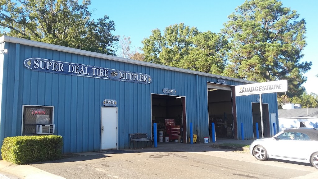 Super Deal Tire & Muffler | 538 S White St, Wake Forest, NC 27587, USA | Phone: (919) 556-1102