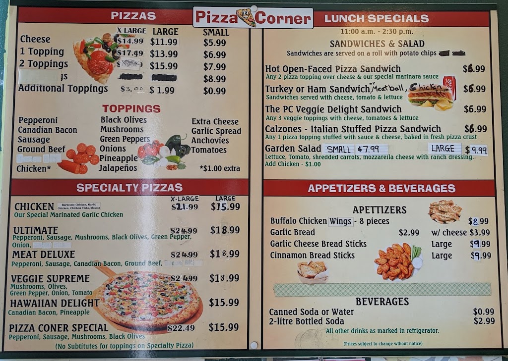 Pizza Corner | 580 S Brea Blvd, Brea, CA 92821, USA | Phone: (714) 529-5290