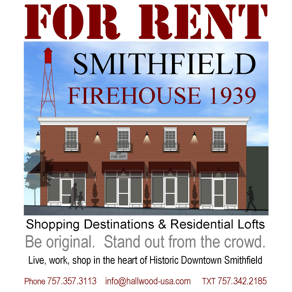 Smithfield Firehouse 1939 Shops & Residential Lofts | 113 N Church St, Smithfield, VA 23430, USA | Phone: (757) 357-3113