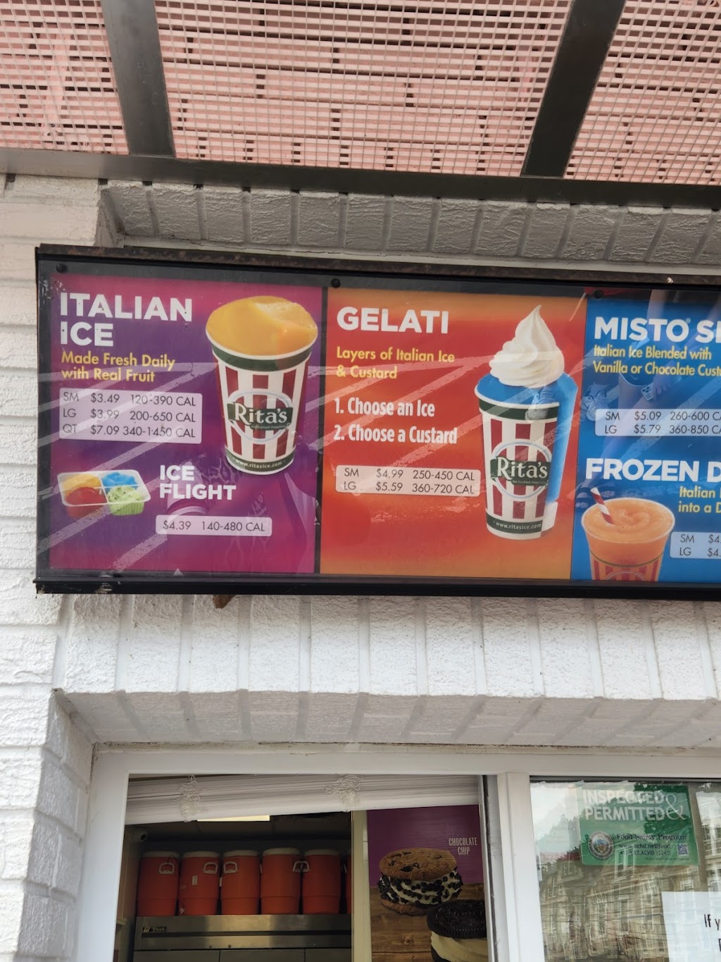 Ritas Italian Ice & Frozen Custard | 1320 Babcock Blvd, Pittsburgh, PA 15209, USA | Phone: (412) 821-7482