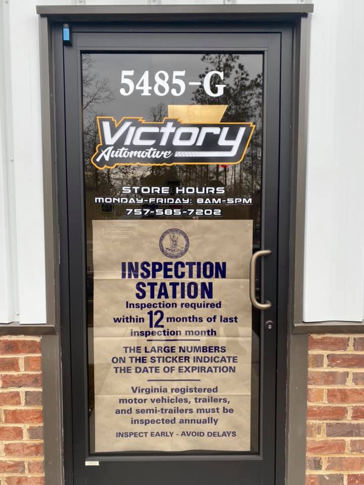 Victory Automotive | 5485 Mooretown Rd Unit G, Williamsburg, VA 23188, USA | Phone: (757) 585-7202