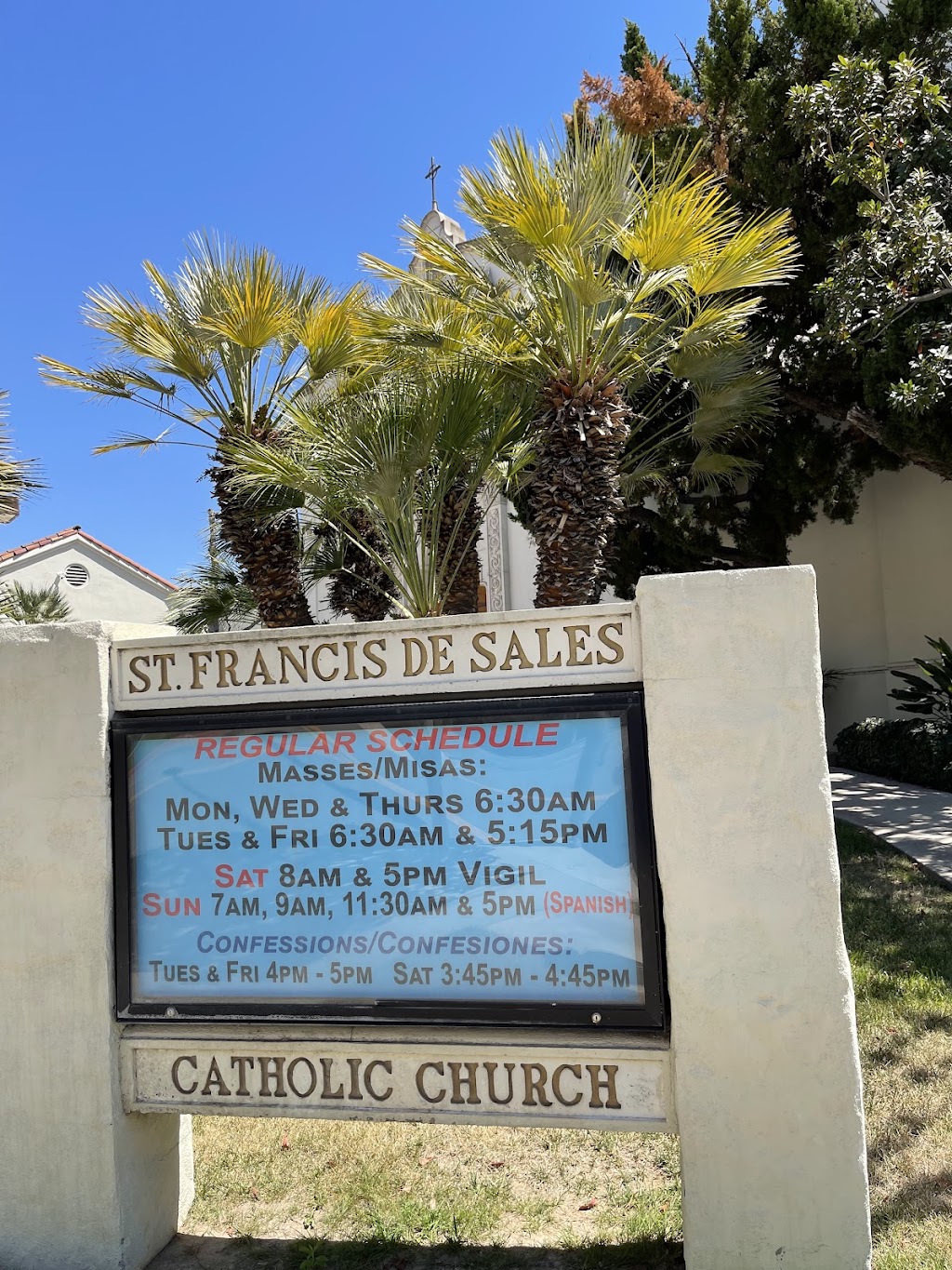 St. Francis De Sales Catholic Church | 4268 Lime St, Riverside, CA 92501, USA | Phone: (951) 686-4004